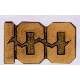 Custom Printed 1/2" High Relief Break 100 Golf Pin  Custom Printed 1/2" High Relief Break 100 Golf Pin