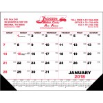 Branded Standard 2 Color Desk Pad Calendar