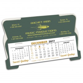 Logo Printed 500 Retro Deskdate Desk Calendar, Forest Green/White 25% off thru 9/15/23