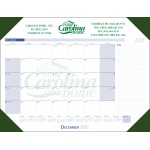 1 Color Desk Pad Calendar Custom Imprinted