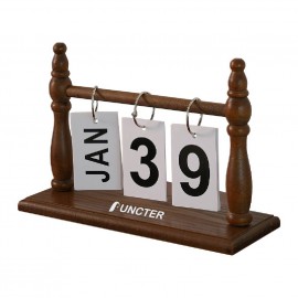Custom Wooden Page Turning Calendar