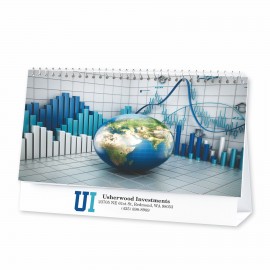 Logo Printed Custom Desk Calendar