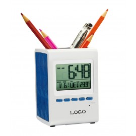 Logo Printed Plastic Desktop Clock