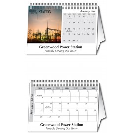 Personalized Tent Desk Calendar (New Size) Branded  Personalized Tent Desk Calendar (New Size) Branded