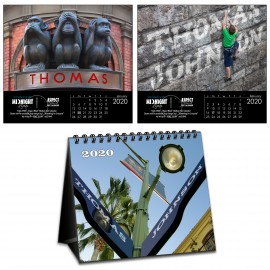Logo Printed Midnight Line Aspect Tent Calendar  Logo Printed Midnight Line Aspect Tent Calendar