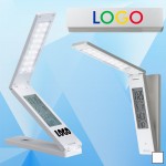Rechargeable LED Desk Lamp w/ Multi-Function Display Custom Imprinted