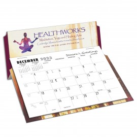 S-645 FC Large Full Color Desk Calendar Branded