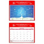 Branded Calendar Doodle Pad With Grommet and Greeting Page