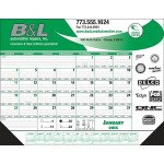 Custom Imprinted Desk Pad Calendar w/12 Month Bottom