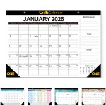Branded Desk Calendar 18-Month Wall Calendar Jan 2026-July 2027