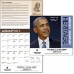Custom Imprinted African-American Heritage Barack Obama