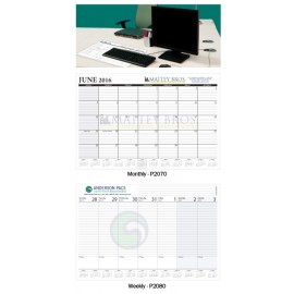 Branded Monthly Desk Calendar