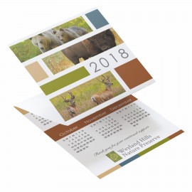 Branded Wildlife Trifold Calendar