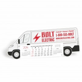 Logo Printed Service Van Truck Calendar