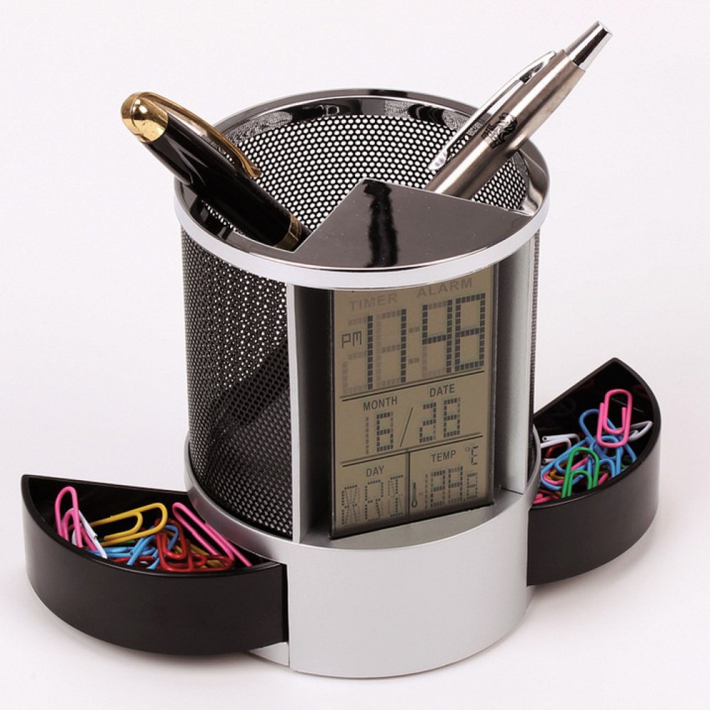 Branded Pen Holder Digital Calendar Branded Pen Holder Digital Calendar