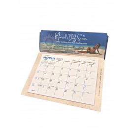 5-FC Lite Desk Calendar, Full Color Branded