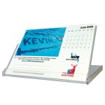 Personalized Image 4"x6" Jewel Case Desk Calendar Custom Imprinted