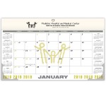 "CMP" Classic Memo Planner, White Header with Foil Imprint Logo Printed