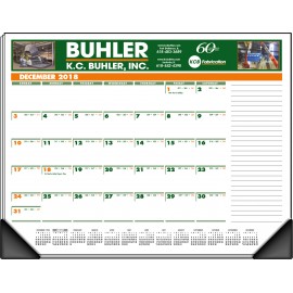Deskmate Full Color Custom Color Desk Pad Calendar Logo Printed