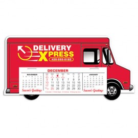 Logo Printed Step Van Full Color Die-Cut Desk Calendar, Heavy Weight  Logo Printed Step Van Full Color Die-Cut Desk Calendar, Heavy Weight