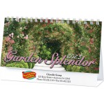 Logo Branded Full Color Garden Splendor Desk Calendar