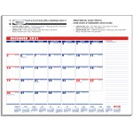 Deskmate Desk Pad Calendar w/o Corners Branded