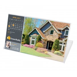 Logo Printed Jewel Case Calendar w/Custom Photos (Landscape)  Logo Printed Jewel Case Calendar w/Custom Photos (Landscape)