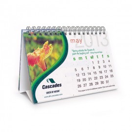 Custom Imprinted Seed Paper Desk Calendar