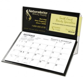 BC-62 Business Card Mem-O-Rite Desk Calendar, Black/White Sold Out Custom Imprinted  BC-62 Business Card Mem-O-Rite Desk Calendar, Black/White Sold Out Custom Imprinted