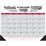 12 Month Calendar Desk Pad Logo Printed