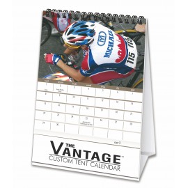 Vantage Custom Tent Calendar Logo Printed  Vantage Custom Tent Calendar Logo Printed