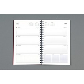 Logo Printed Ruled Weekly Mid-Sized Planner