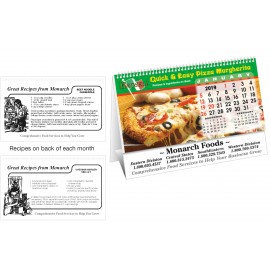 Custom Full Color 12 Month Easel Style Calendar Logo Printed  Custom Full Color 12 Month Easel Style Calendar Logo Printed