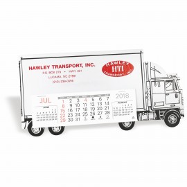 Custom Imprinted Tractor Trailer Standard Truck Calendar