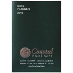 Branded Economy Leatherette Monthly Desk Planner (7"x10")