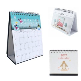 Logo Printed Folding Monthly Desk Calendar  Logo Printed Folding Monthly Desk Calendar