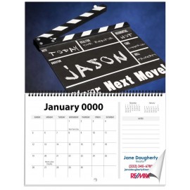 Custom Imprinted Mini Wall Calendar 8.5" x 11"