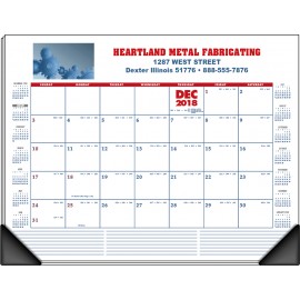 Deskmanager 2 Color Custom Color Desk Pad Calendar Branded  Deskmanager 2 Color Custom Color Desk Pad Calendar Branded