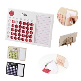 Creative Office Use Desk Calendar Notepad Custom Imprinted