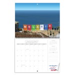 Standard Personalized Image Wall Calendar Branded