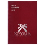 Premium Leatherette Monthly Desk Planner (7"x10") Custom Imprinted