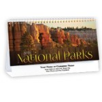 Logo Printed National Parks Desk Calendar