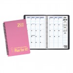 Two Year Monthly Desk Planner w/ Twilight Cover Branded