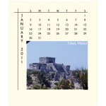 2023 Desk Jewel Case Calendar - World Vision Logo Printed