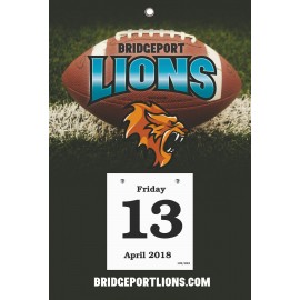 Bookbound Daily Date Calendar - 7x11 Medium Pad Logo Printed