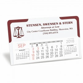 Logo Printed Monarch Premier Desk Calendar  Logo Printed Monarch Premier Desk Calendar