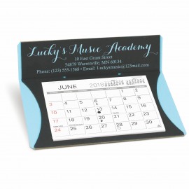 Branded Crescent Nu-Leth-R Desk Calendar