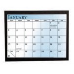 Chipboard Easel Desk Calendar w/ Padded Easel Logo Printed