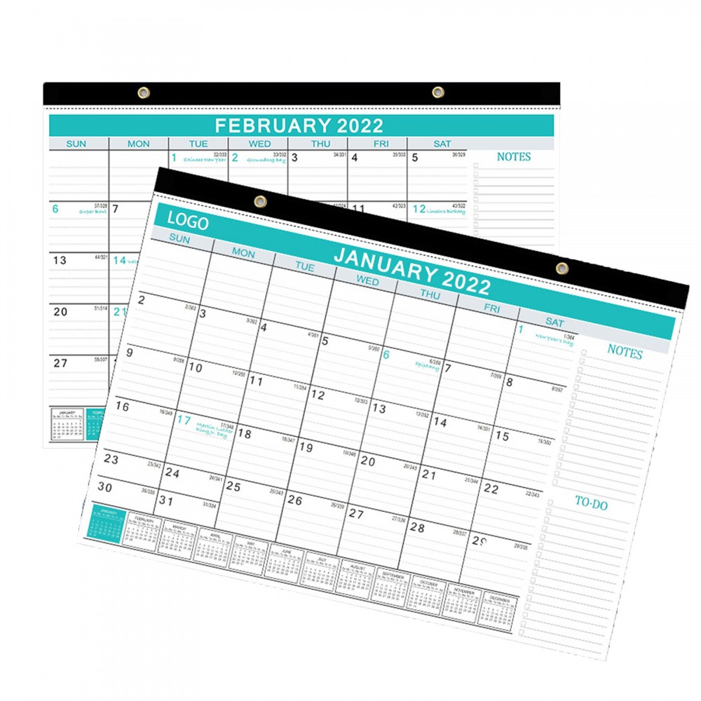 2022-2023 Desk Pad Calendar Branded