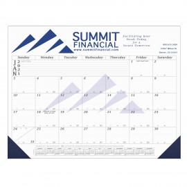 Custom Imprinted Value-line Desk Calendar | 22" x 17"  Custom Imprinted Value-line Desk Calendar | 22" x 17"